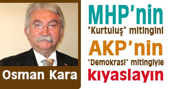 MHP Mitinginin Ardından