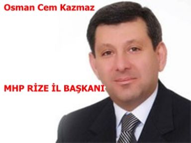 MHP Rize'de Başkan Değişimi