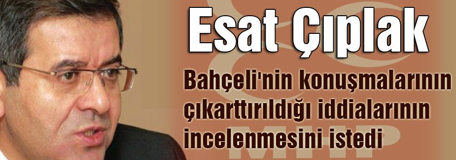 MHP, RTÜK'e Başvurdu