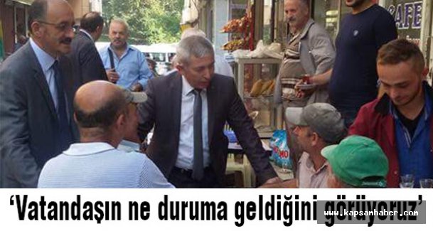 MHP Vekil Adayı Ayhan Cengiz'e Salıpazarı'nda İlgi...