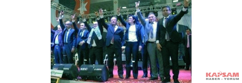 MHP İstanbul mitingine paramotorlu reklam