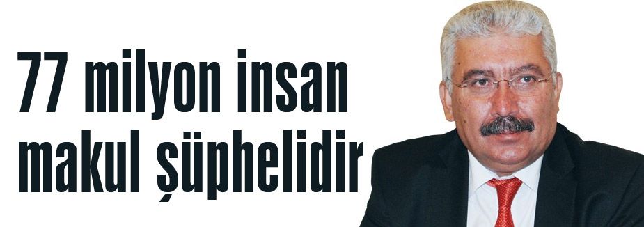 MHP;Asıl şüpheli sarayda oturuyor
