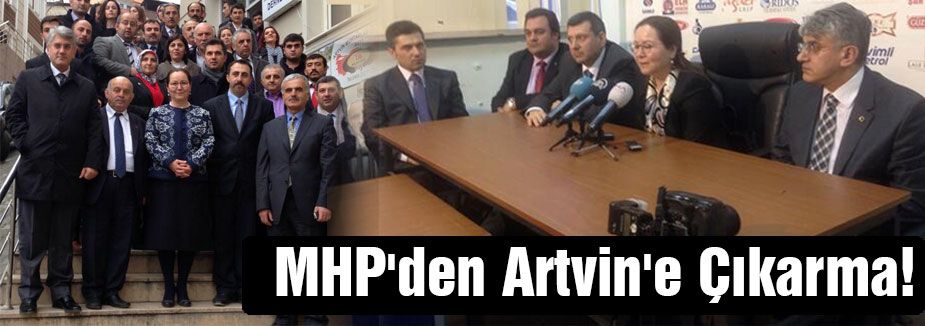MHP'den Artvin'de Gövde Gösterisi