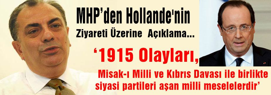 MHP'den Hollande ziyareti...