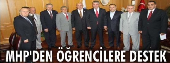 MHP'den öğrencilere destek