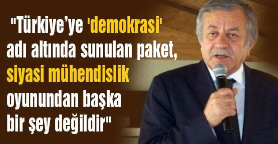 MHP'li Adan: Siyasi Mühendislik Oyunu...