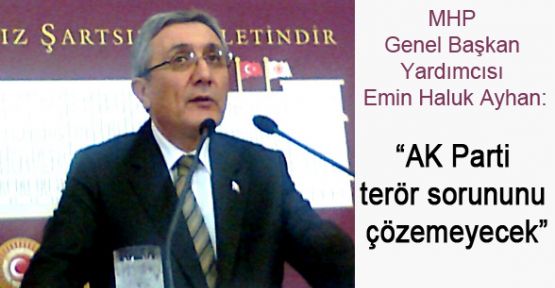 MHP'li Ayhan: