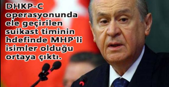 MHP'li Beş Vekile Suikast Girişimi