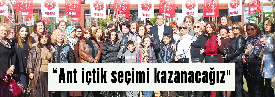 MHP’li Kadınlar; “Ant içtik seçimi kazanacağız