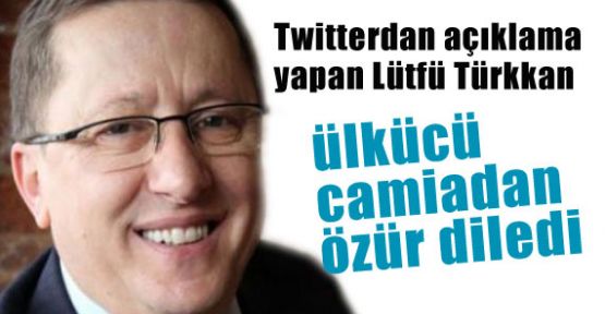 MHP'li Lütfü Türkkan Özür Diledi