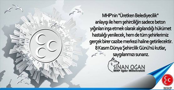 MHP'li Oğan: Kentsel dönüşüm yoksulları mağdur ediyor
