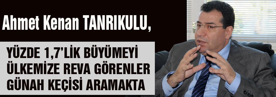 MHP'li Tanrıkulu; Günah Keçisi Aranmakta