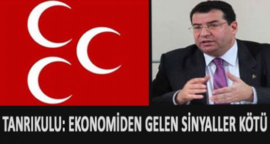 MHP'li Tanrıkulu'ndan Ekonomik Durum Tespiti