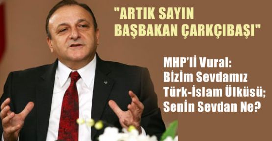 MHP'li Vural: topçuydun, Şimdi BOP'çu Oldun