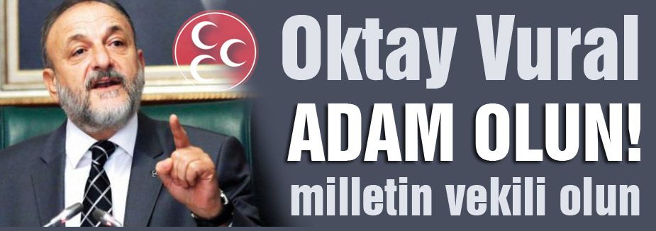 MHP'li Vural'dan Davutoğlu'na Suçlama