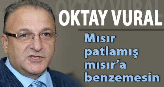 MHP'li Vural;'Patlamış Mısıra Dönmesin'