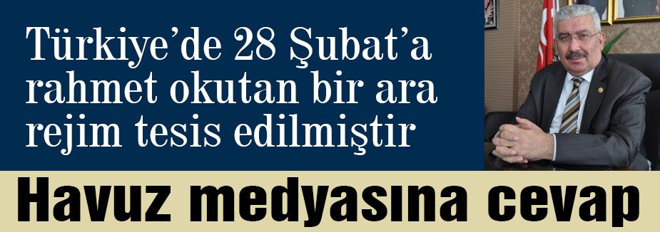 MHP'li yalçın: “Havuz medyası