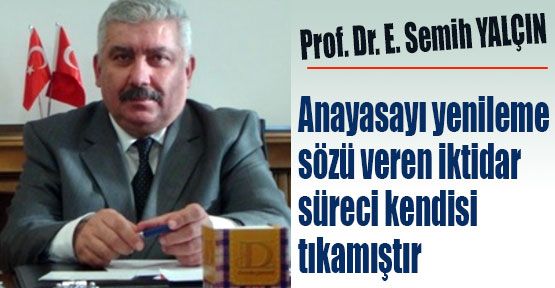MHP'li Yalçın: İktidar, Süreci Kendisi Tıkamıştır.