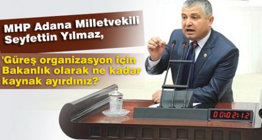 MHP'li Yılmaz'dan soru önergesi