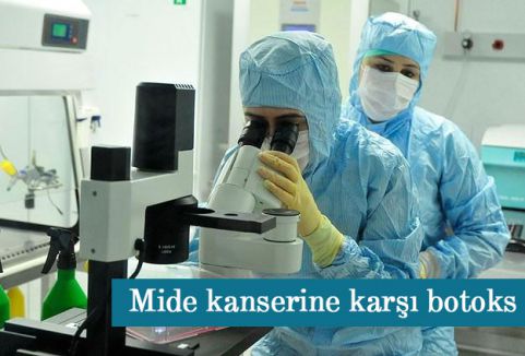 Mide kanserine karşı botoks