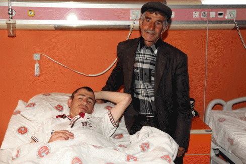 Midesindeki saat çıkarıldı...