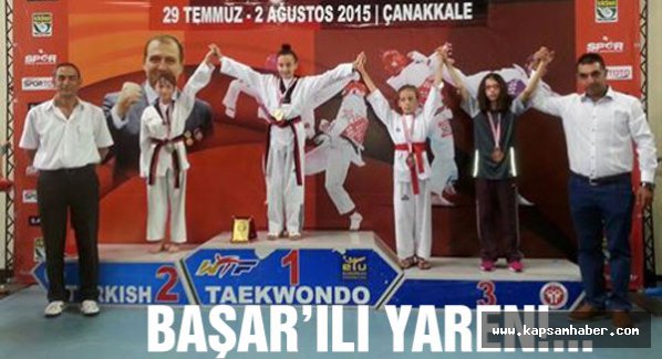 Minik sporcu Türkiye üçüncüsü oldu