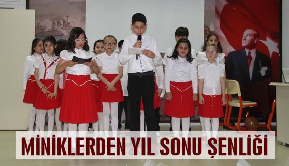 MİNİKLERDEN YIL SONU ŞENLİĞİ