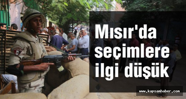 Mısır Halkı Seçimlere İlgi Göstermedi
