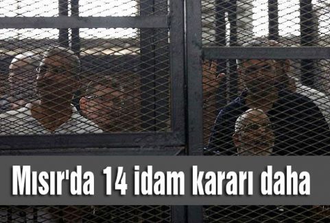 Mısır'da 14 idam kararı daha