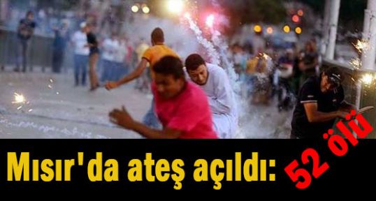 Mısır'da 52 ölü