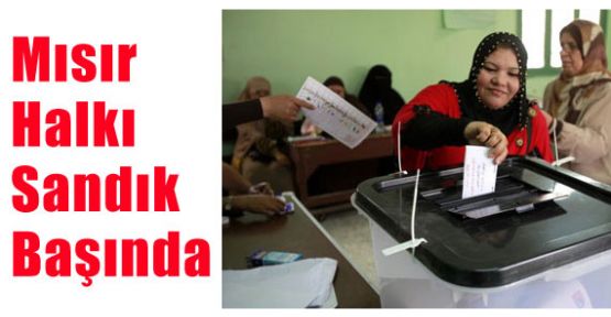 Mısır'da Anayasa Referandumu Başladı!