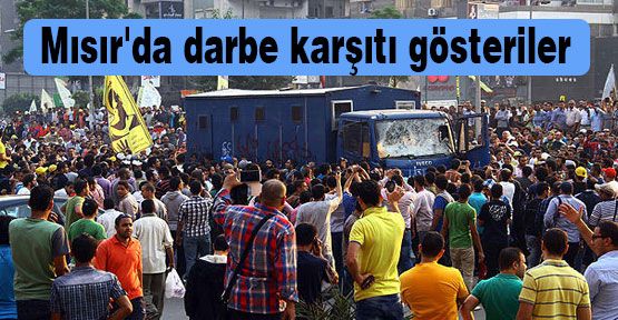 Mısır'da darbe karşıtı gösteriler