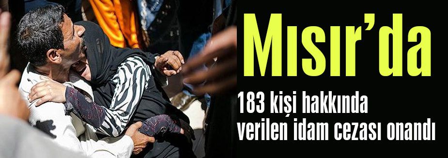 Mısır'da İdamlar Onaylandı...