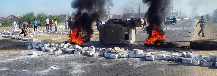 Mısır'da Yollar Kapandı...