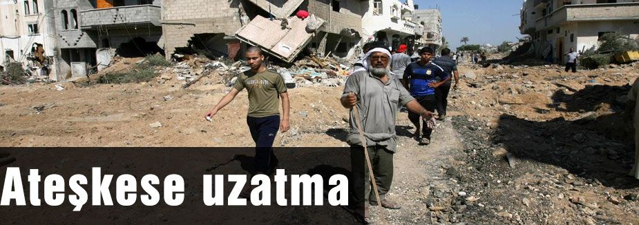 Mısır'ın Ateşkes Teklifine uzatma...