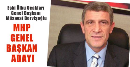 Musavat Dervişoğlu MHP Genel Başkan Adayı