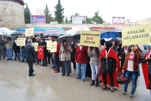 Mut'ta 'gazinolar kaldırılsın' eylemi