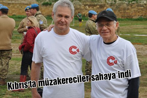 müzakereciler sahaya indi