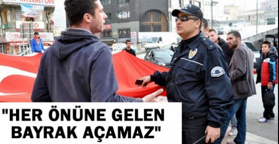 Ne günlere kaldık: Zonguldak'ta, Türk bayrağı açtırılmadı