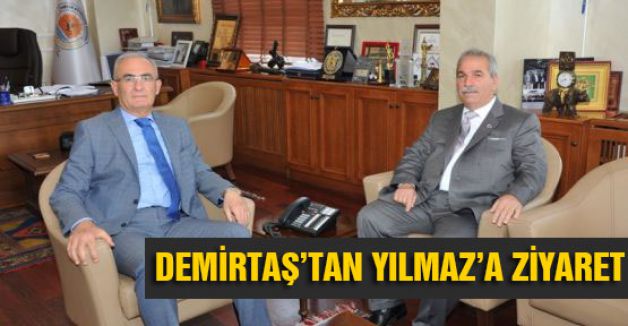 Necattin Demirtaş Yusuf Ziya Yılmaz'ı Ziyaret Etti