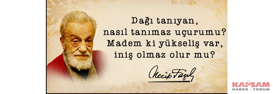 Necip Fazıl'a Göre Buhranlarımız