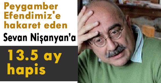 Nişanyan'a 13.5 Ay Hapis