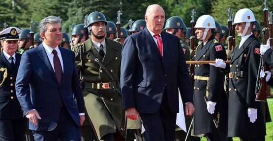 Norveç Kralı 5. Harald Ankara'da...