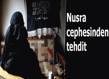 Nusra cephesinden tehdit