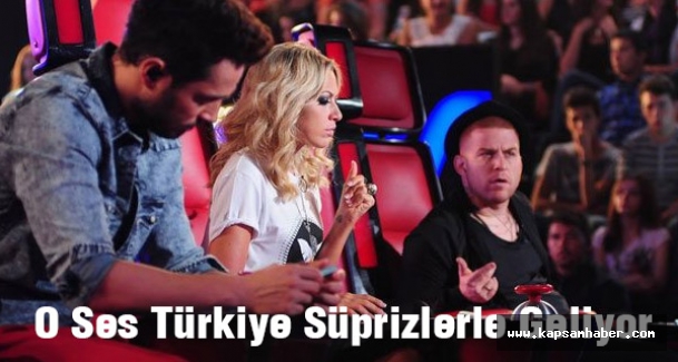 O Ses Türkiye Süprizlerle Geliyor