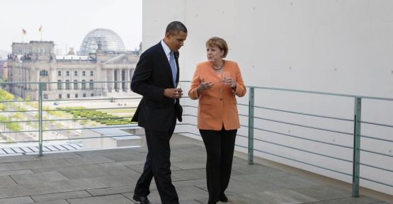 Obama Merkel'e garanti verdi