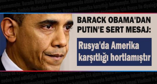 OBAMA PUTIN'E KIZDI!
