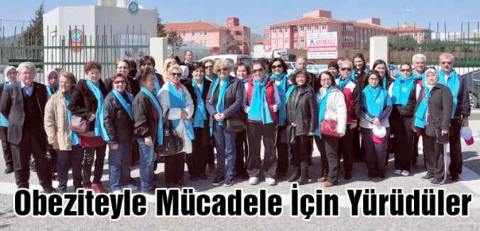 Obeziteyle Mücadele İçin Yürüdüler