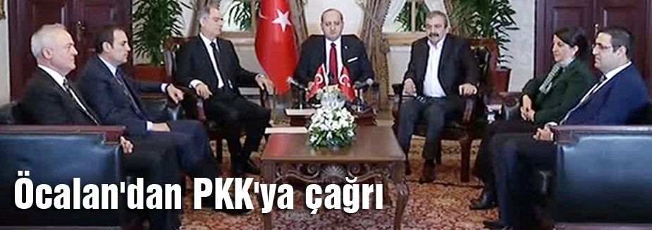 Öcalan'dan PKK'ya Çağrı