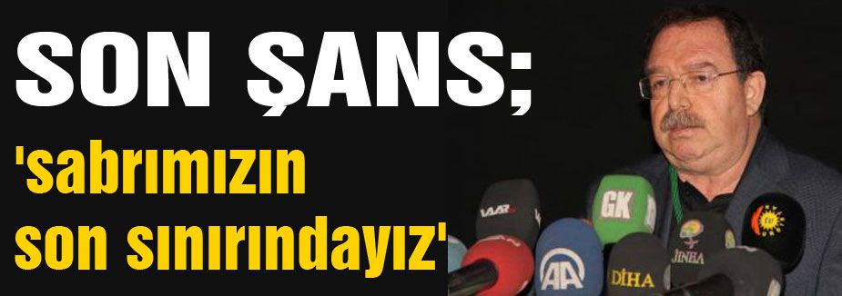 Öcalan’dan 'sabrımızın son sınırındayız' mesajı